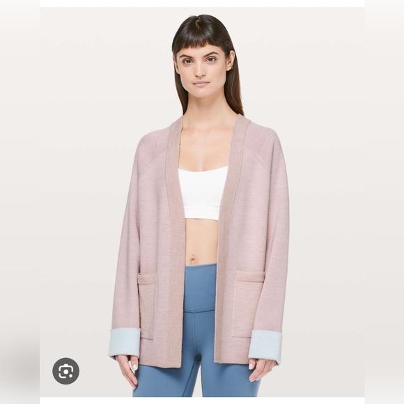 lululemon athletica Sweaters - Lululemon Athletics Reverse Me Wrap NWOT